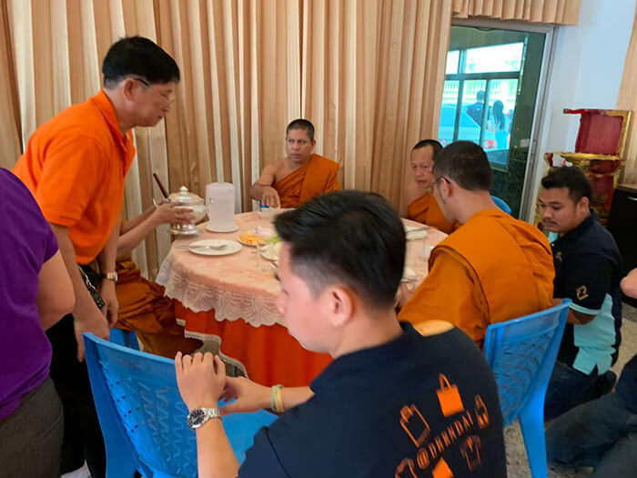 ทำบุญบริษัทประจำปี 2562 ภาพที่ 002