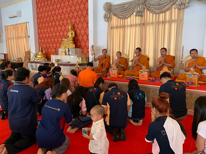 ทำบุญบริษัทประจำปี 2562 ภาพที่ 010