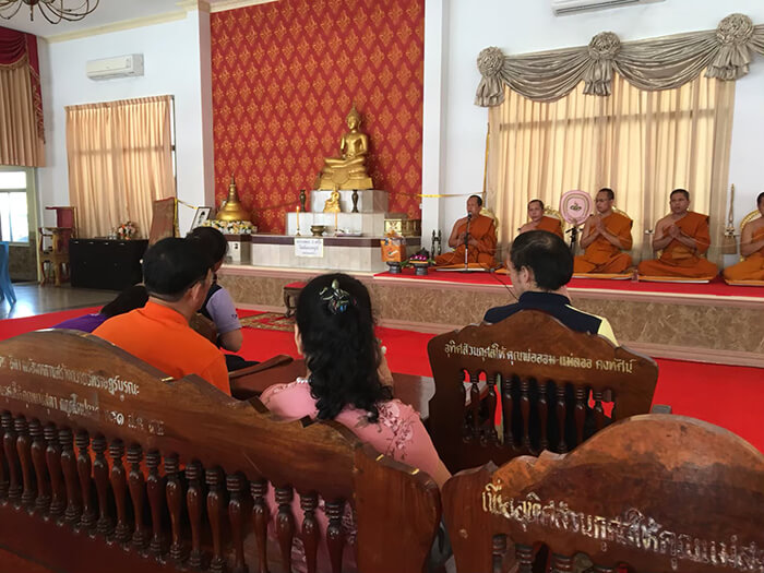 ทำบุญบริษัทประจำปี 2562 ภาพที่ 012