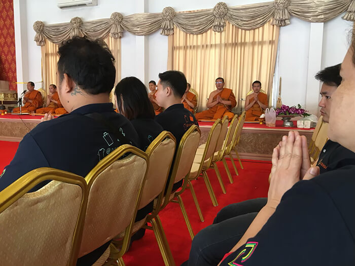 ทำบุญบริษัทประจำปี 2562 ภาพที่ 014