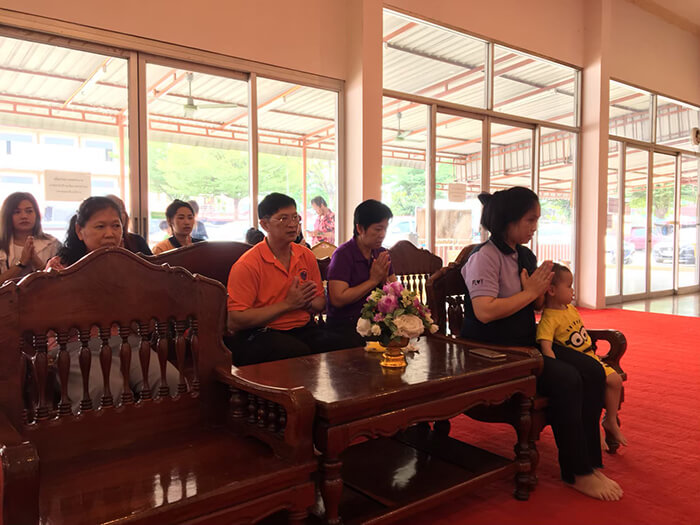 ทำบุญบริษัทประจำปี 2562 ภาพที่ 015