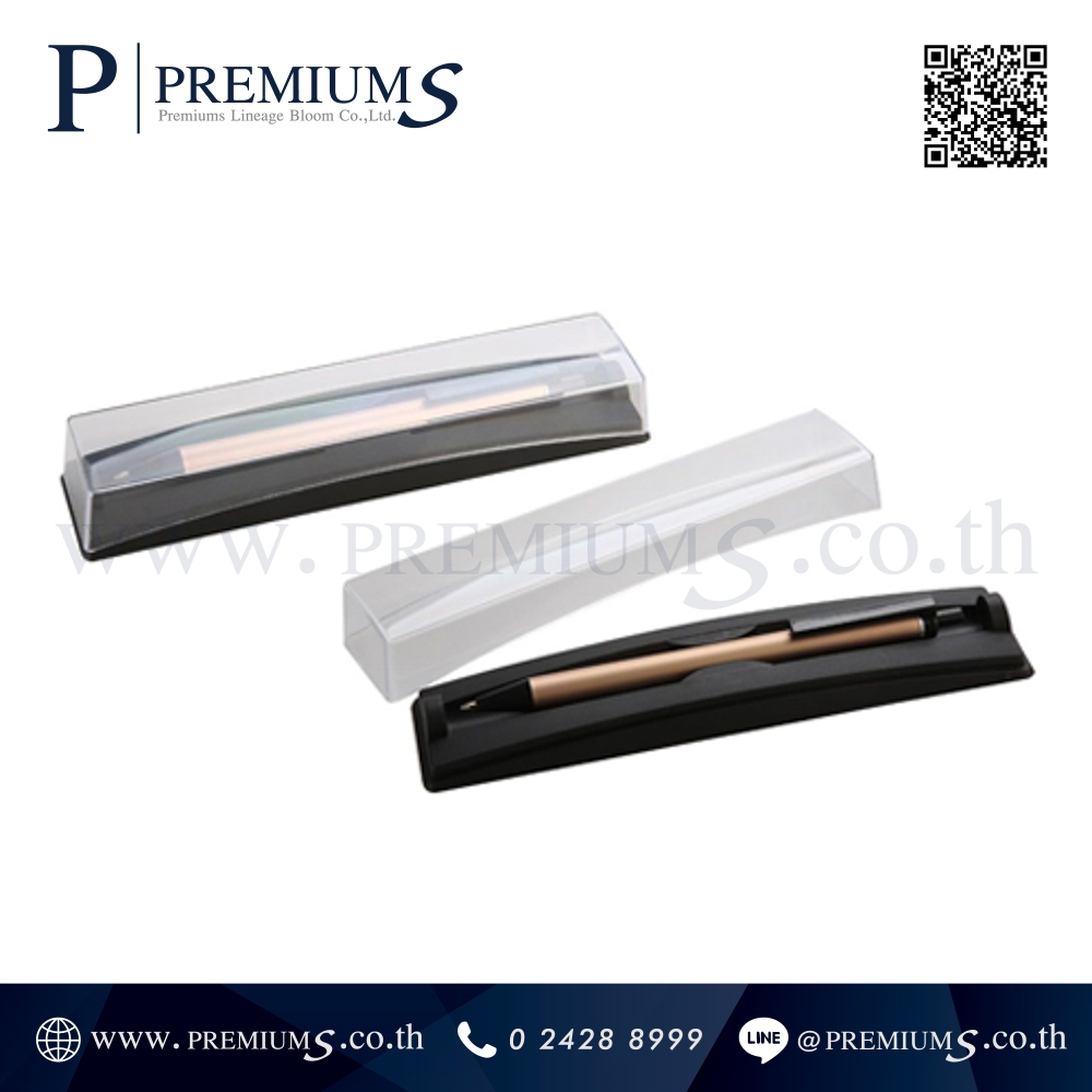 กล่องปากกาพลาสติก รุ่น PPC 7580 | พลาสติกด้านใน ไดคัทตามลักษณะปากกา ภาพที่ 1