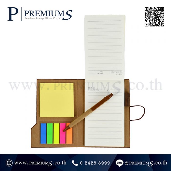 สมุดโน๊ต พรีเมี่ยม รุ่น EC - 8958 | สมุดโน๊ต รีไซเคิล แบบใหม่ ลายไม้สวยงาม ภาพที่ 06