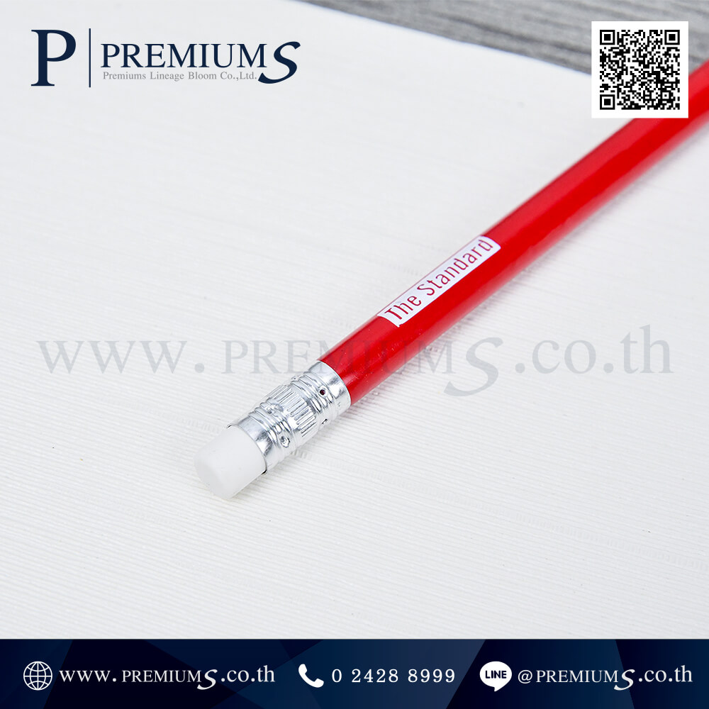 4647 ดินสอไม้ ทรงวงกลม ไส้ HB The Standard + Pang-2