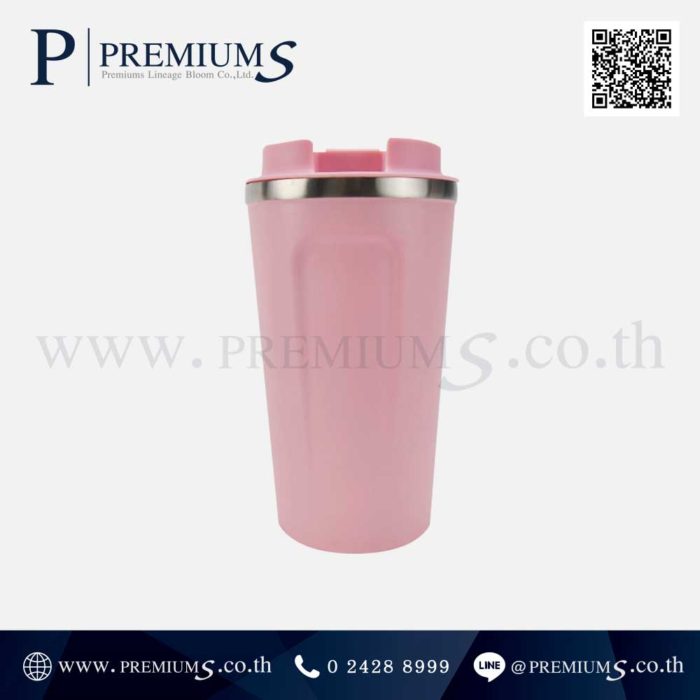 แก้วน้ำพรีเมี่ยม รุ่น MUG-272 สีชมพู