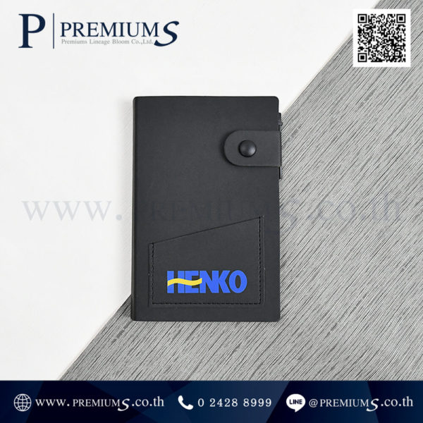 สมุดโน้ต โลโก้ HENKO ด้านหน้า