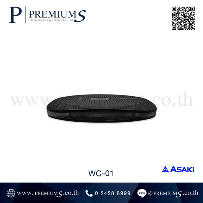 แท่นชาร์จแบตเตอรี่ Asaki WirelessCharge รุ่น WC-01 - Black