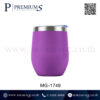 แก้วน้ำสแตนเลสสีม่วง รุ่น MG-1749