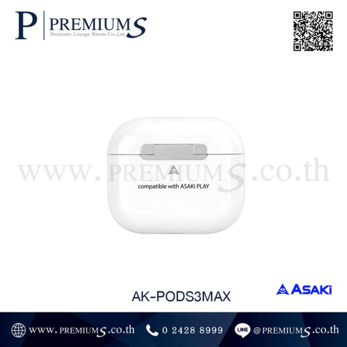 ด้านหลังหูฟัง รุ่น AK-PODS3MAX