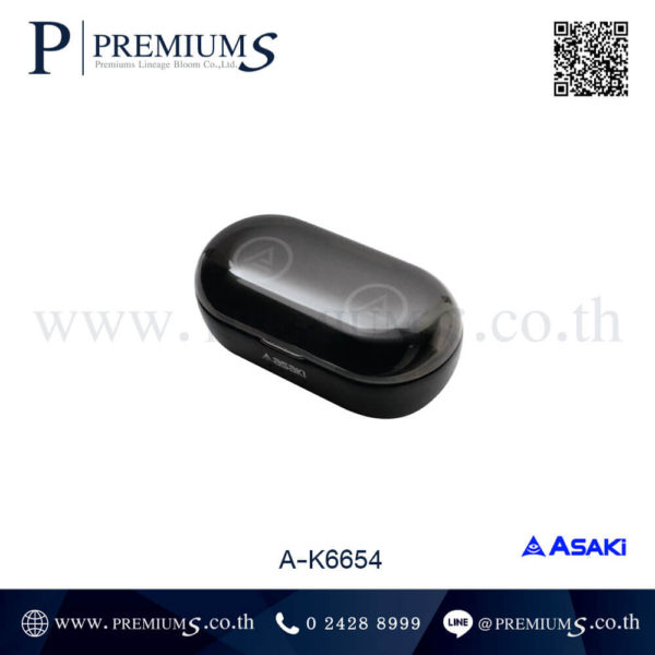 หูฟังไร้สาย-รุ่น-A-K6654 หูฟังสีดำ หูฟังพกง่าย หูฟังจุกนิ่ม หูฟังเบสดี