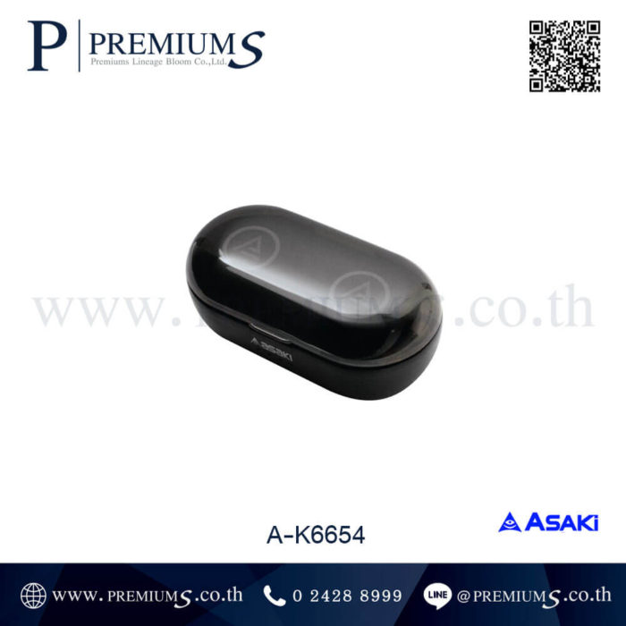 หูฟังไร้สาย-รุ่น-A-K6654 หูฟังสีดำ หูฟังพกง่าย หูฟังจุกนิ่ม หูฟังเบสดี