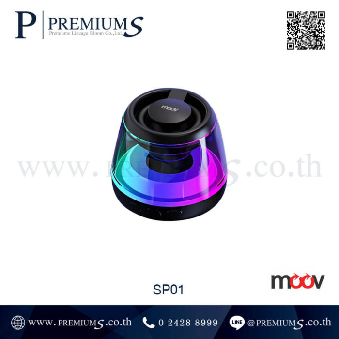 ลำโพงสีดำ ลำโพงMoov ลำโพงแบรนด์แท้