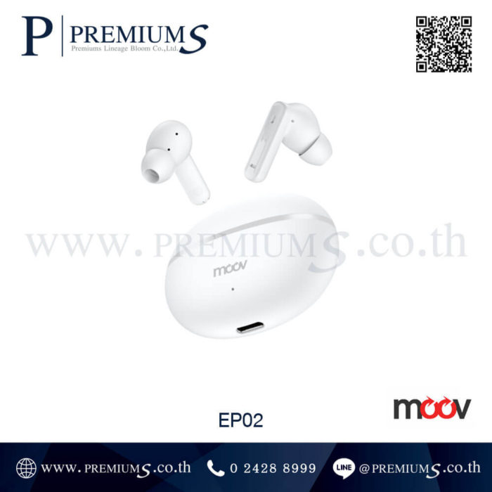 AirPods สีขาว หูฟังสีขาว หูฟังพกพา หูฟังแบรนด์แท้