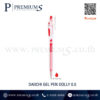 ปากกาควอนตั้ม สีแดง DAIICHI GEL PEN DOLLY 0.5