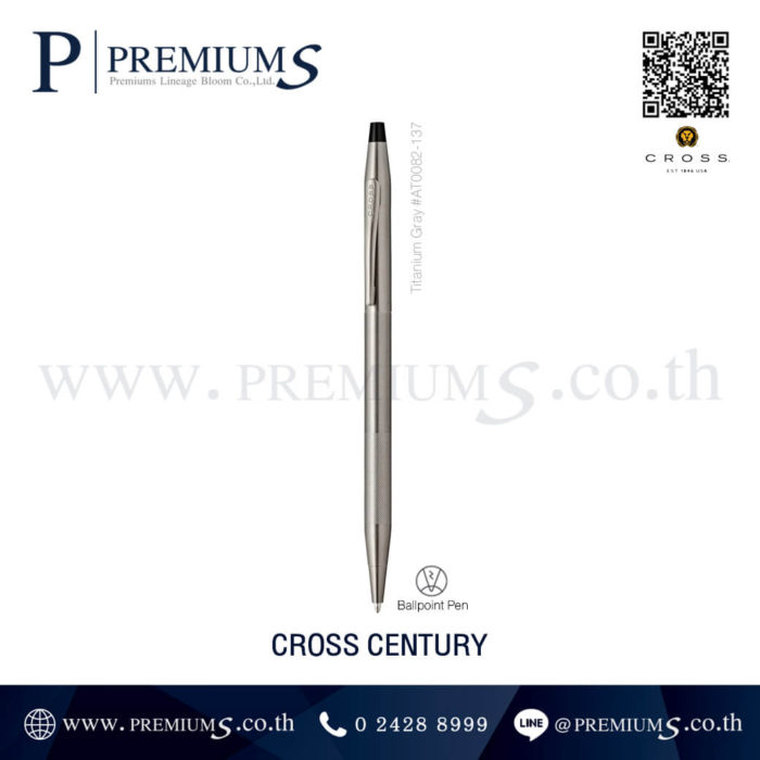 ปากกา รุ่น-Cross-Centuty สีน้ำตาลทอง โลหะของพรีเมี่ยม