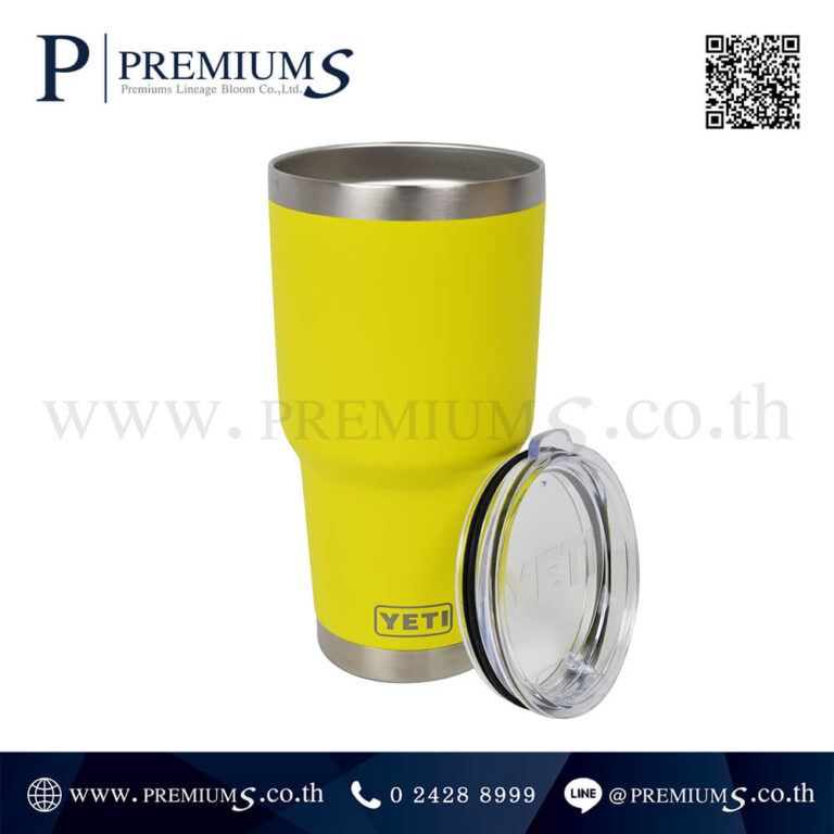 แก้วน้ำสแตนเลสสีเหลือง รุ่น YETI 30 OZ-M