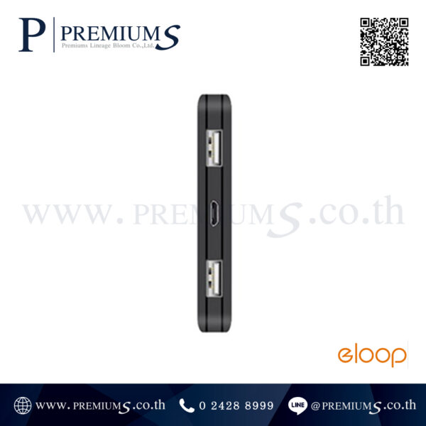 ด้านข้าง Power Bank รุ่น E30