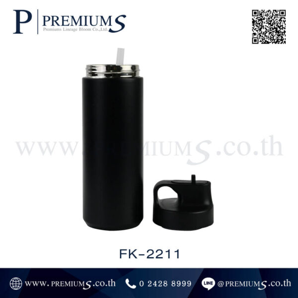 แก้วน้ำสแตนเลสพร้อมฝา รุ่น FK – 2211