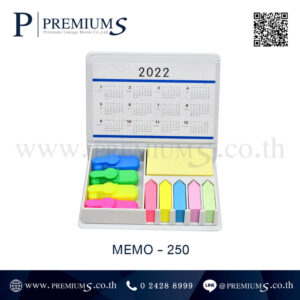 โพสต์อิทกล่องหนัง PVC รุ่น MEMO-250