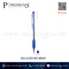 QTM GELULOID 007 MAXX หมึกน้ำเงิน ด้ามสีน้ำเงิน