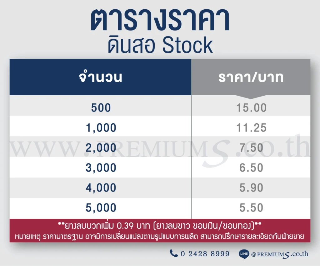 ราคาดินสอไม้-พร้อมส่ง-ดินสอสต๊อก