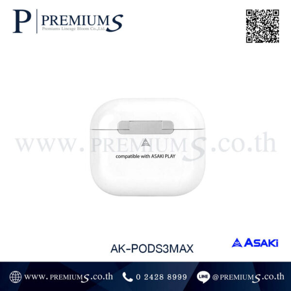 ด้านหลังหูฟัง รุ่น AK-PODS3MAX