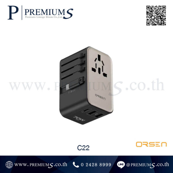 หัวชาร์จสมาร์ทโฟน รุ่น C22