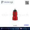 หัวชาร์จไฟ ชาร์จแบตรถยนต์ สีแดง สั่งทำโลโก้