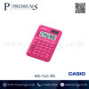 เครื่องคิดเลขสีชมพูบานเย็น คาสิโอ เครื่องคิดเลขทำของที่ระลึก ของพรีเมี่ยม สกรีนชื่อองค์กร