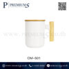 แก้วเซรามิคมีฝาสีขาว รุ่น CM-501