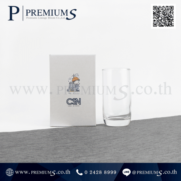 แก้วใสของพรีเมี่ยม