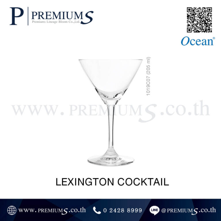 แก้วค็อกเทลมีก้านสกรีนโลโก้ รุ่น LEXINGTON COCKTAIL