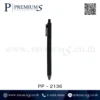 ปากกามีคลิปหนีบ PP-2136 สีดำ