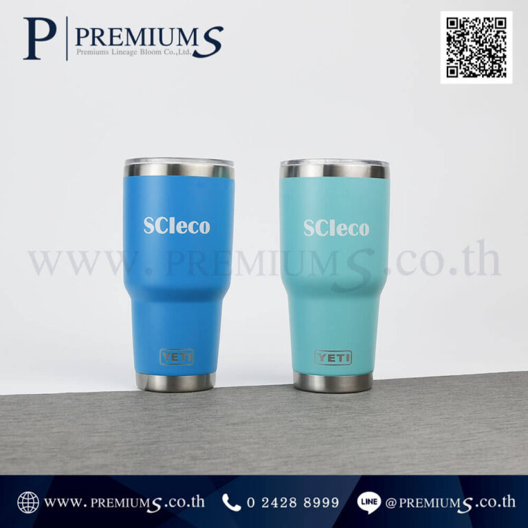 แก้วน้ำสแตนเลสสกรีนโลโก้ รุ่น YETI 30 OZ-M
