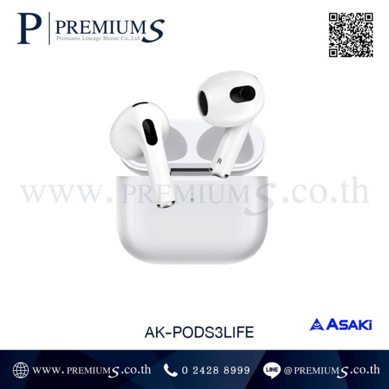 หูฟังบลูทูธขายส่ง รุ่น AK-PODS3Life