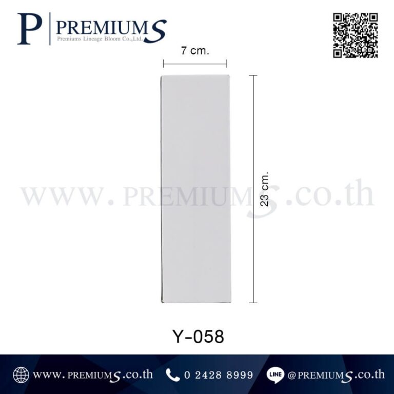 ขนาดกล่องกระบอกน้ำสแตนเลส รุ่น Y-058