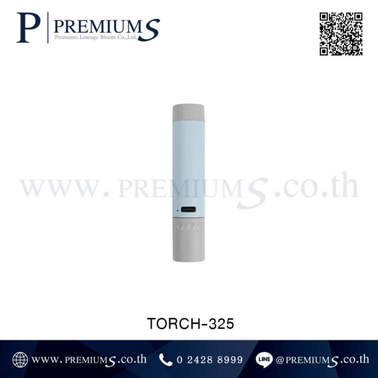 พวงกุญแจไฟฉายด้านหลังสีฟ้า รุ่น TORCH-325