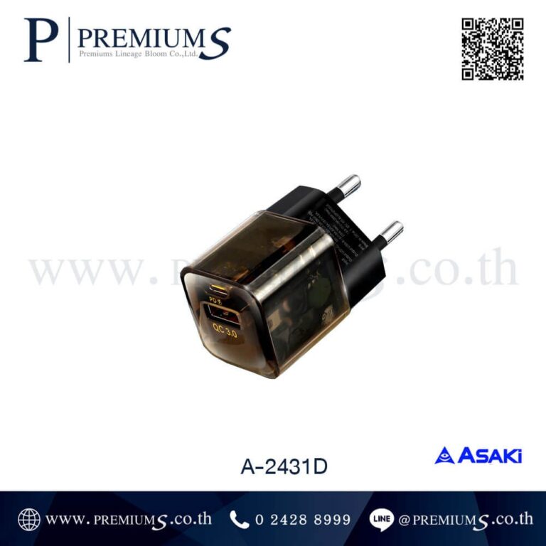 ด้านข้างหัวชาร์จ รุ่น A-2431D