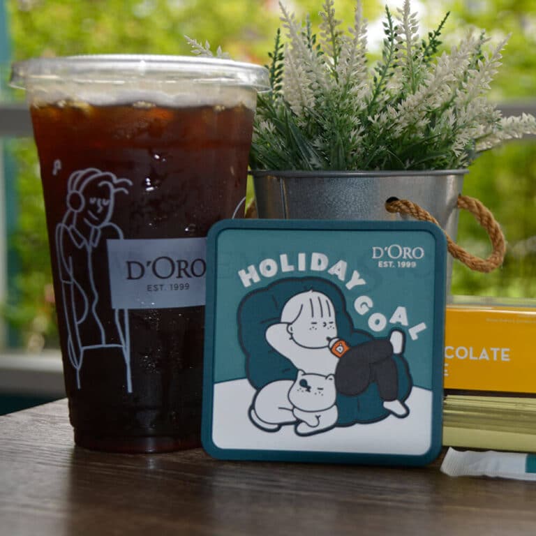 รีวิวจานรองแก้วยางหยอดโลโก้DORO