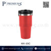 แก้วน้ำเก็บความเย็นสีแดง รุ่น MX-20C