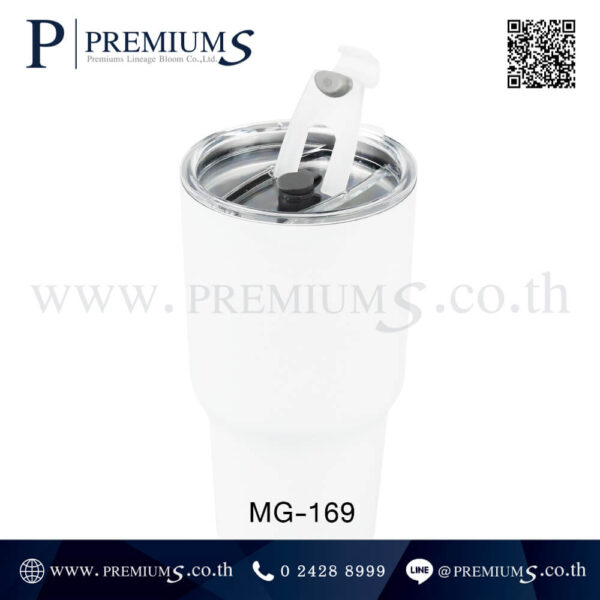 กระบอกน้ำสแตนเลสมีฝา รุ่น MG-169 เงา 06