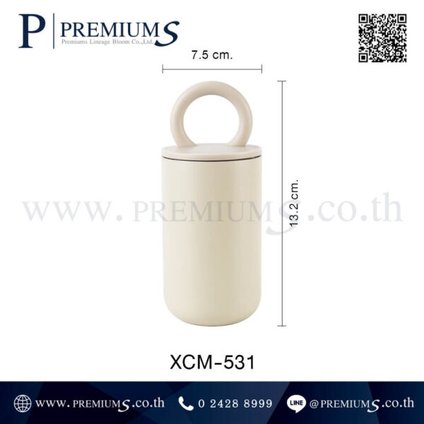ขนาดกระบอกน้ำมีหูหิ้ว รุ่น XCM-531
