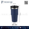 ขนาดกระบอกน้ำสแตนเลส รุ่นMX-20C