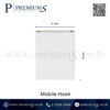 ขนาดกล่องแหวนแม่เหล็กติดโทรศัพท์ รุ่น Mobile Hook