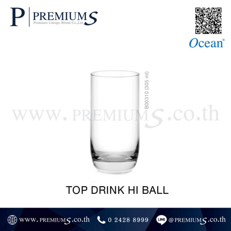 แก้วใสโอเชี่ยนทำโลโก้