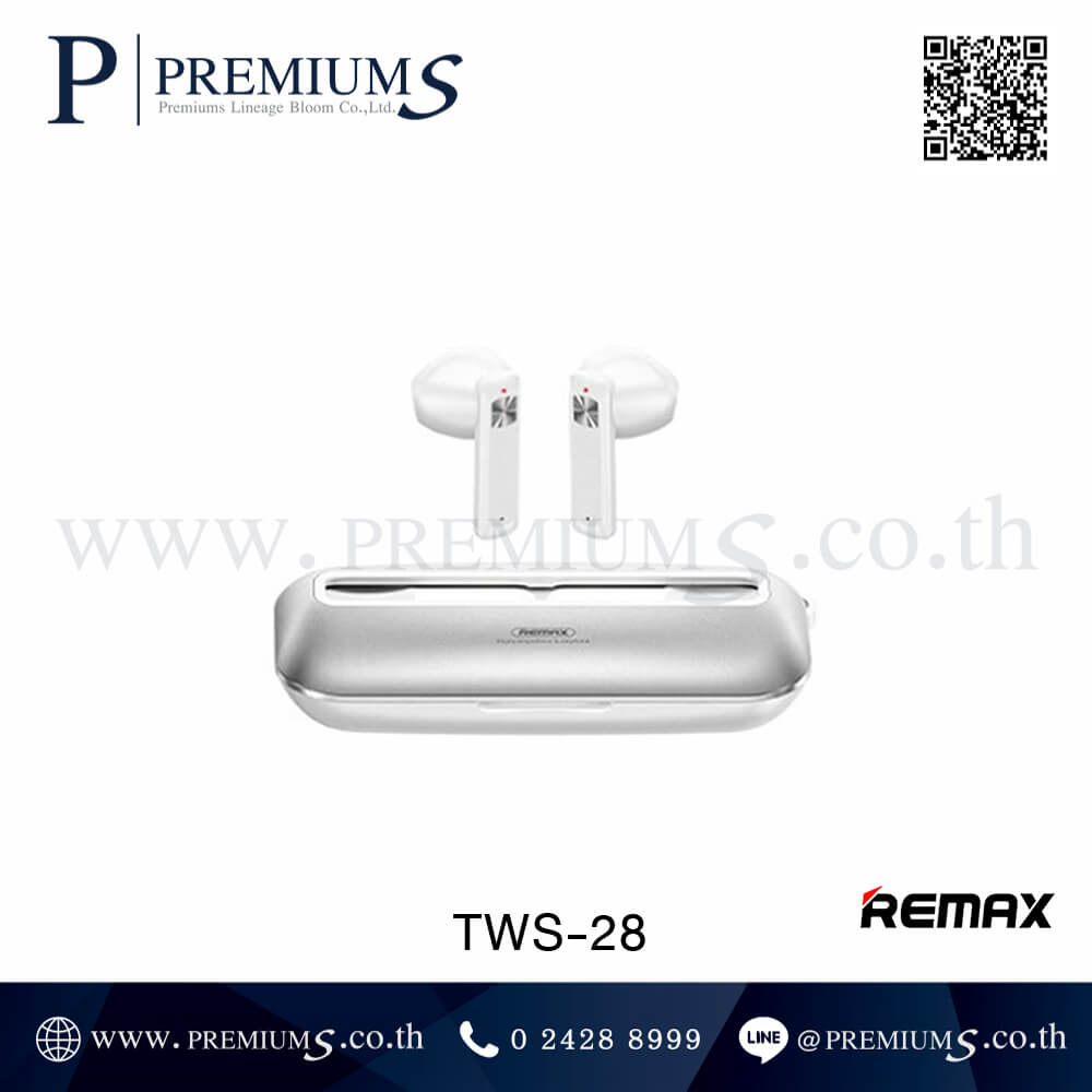 หูฟัง Bluetooth REMAX รุ่น TWS-28 - ของพรีเมี่ยม สินค้าพรีเมี่ยม สกรีน ...