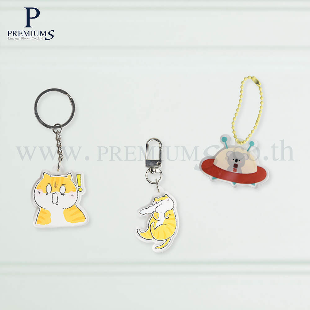 รีวิวพวงกุญแจอะคริลิคของพรีเมี่ยม