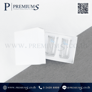 กล่องกิ๊ฟเซ็ตสกรีน แก้วใส