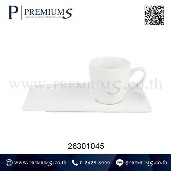 ชุดแก้วกาแฟมีถาด