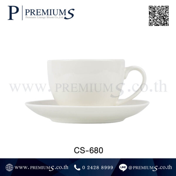 ชุดแก้วเซรามิคกลมของแจก